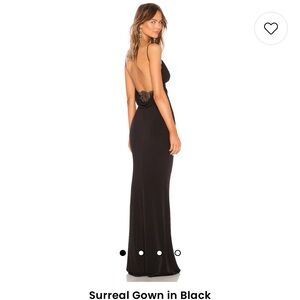 Katie May Surreal dress in black - size S